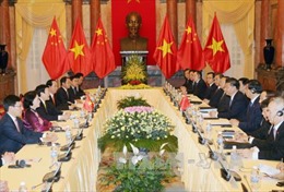 Chủ tịch nước hội đàm với Chủ tịch Trung Quốc Tập Cận Bình 