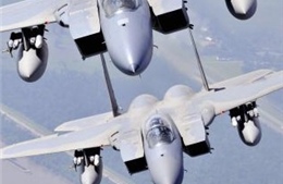 Mỹ triển khai 6 máy bay F-15 đến Thổ Nhĩ Kỳ