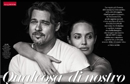 Angelia, Brad Pitt hạnh phúc trong bộ ảnh giản dị