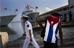 Ba chiến hạm Trung Quốc thăm Cuba 