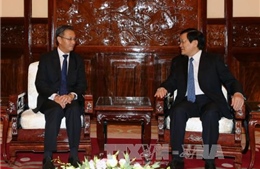 Chủ tịch nước Trương Tấn Sang tiếp các Đại sứ trình quốc thư 