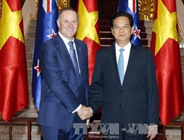 Thủ tướng Nguyễn Tấn Dũng hội đàm với Thủ tướng New Zealand  