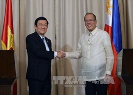Chủ tịch nước hội đàm với Tổng thống Philippines