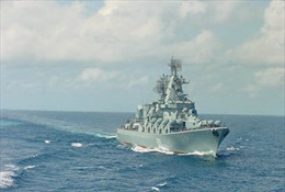 Tàu chiến Nga-Pháp hợp sức chống kẻ thù chung IS