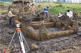 Khai quật, xác định niên đại ngôi mộ cổ ở Bình Định 