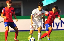  ĐKVĐ Hoàng Anh Gia Lai thất thủ trước U19 Hàn Quốc