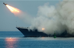 Tên lửa hành trình Nga từ biển Caspi oanh tạc IS 