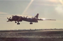Dàn tên lửa có cánh uy lực phóng từ &#39;Gấu&#39; Tu-95 ở Syria  