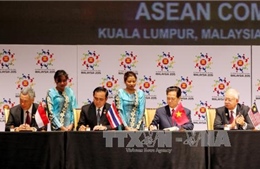 Kết quả quan trọng nhất là ký Tuyên bố thành lập Cộng đồng ASEAN 