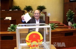 Ông Nguyễn Sinh Hùng làm Chủ tịch Hội đồng bầu cử Quốc gia 