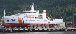 Hạ thủy tàu Cảnh sát biển 8005 tại Đà Nẵng