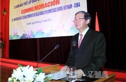 Kỷ niệm 55 năm ngày thiết lập quan hệ ngoại giao Việt Nam - Cuba 