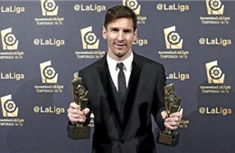 Messi giành giải Cầu thủ xuất sắc nhất La Liga 2014/2015