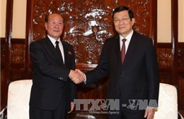 Chủ tịch nước tiếp Viện trưởng Viện Kiểm sát Tối cao Triều Tiên 