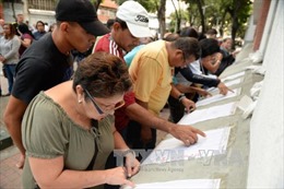 130 quan sát viên quốc tế chứng kiến bầu cử Quốc hội Venezuela