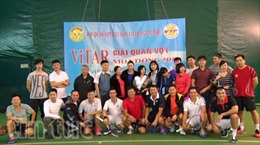 Sôi động giải quần vợt mùa Đông của người Việt ở Nga 