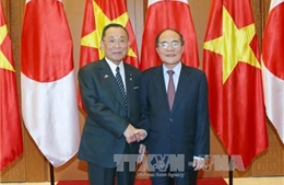 Chủ tịch Quốc hội hội đàm với Chủ tịch Thượng viện Nhật Bản 