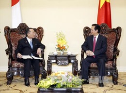 Thủ tướng Nguyễn Tấn Dũng tiếp Chủ tịch Thượng viện Nhật Bản 
