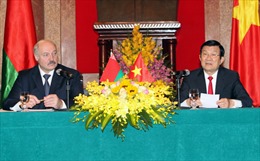 Tổng thống Belarus kết thúc tốt đẹp chuyến thăm Việt Nam