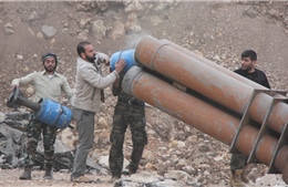 Độc đáo dàn vũ khí tự chế của phe nổi dậy Syria