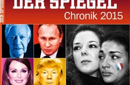 Ông Putin lên trang bìa tạp chí Spiegel số tổng kết năm