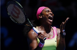 Bà hoàng quần vợt Serena – nhân vật thể thao năm 2015