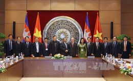 Chủ tịch Thượng viện Campuchia kết thúc chuyến thăm Việt Nam