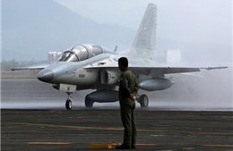Chiến đấu cơ T-50 Indonesia rơi khi đang thao diễn 
