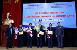 10 sự kiện khoa học công nghệ nổi bật năm 2015