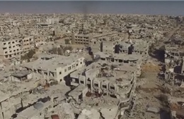 Quận Jobar của Damascus tan tành vì chiến sự