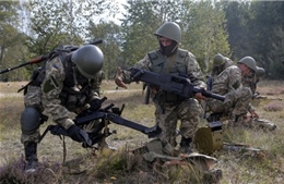 Ukraine cho phép binh sĩ nước ngoài tham gia tập trận chung 