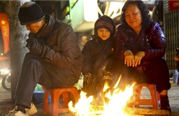 Hà Nội rét 14 độ C, mưa nhỏ vài nơi