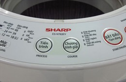 Sharp ra mắt máy giặt lồng giặt không lỗ tiết kiệm nước 