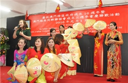 Cộng đồng người Việt tại Macau liên hoan văn nghệ mừng Năm mới