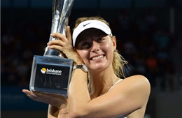 Sharapova rút khỏi giải Brisbane International