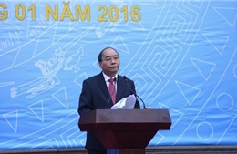 Hà Nội ra quân thực hiện năm an toàn giao thông 2016