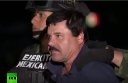 Video "gã lùn" Guzman bị bắt sau 6 tháng vượt ngục