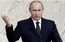 Tổng thống Putin: Một số thế lực lợi dụng khủng bố để chống phá Nga 