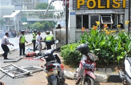 Indonesia bắt 4 đối tượng sau vụ đánh bom ở Jakarta 