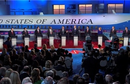 Các ứng cử viên Cộng hòa bắt đầu cuộc tranh luận thứ 6 