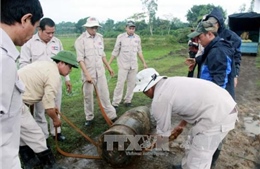 Hủy nổ an toàn quả bom 250 kg tại Phú Thọ