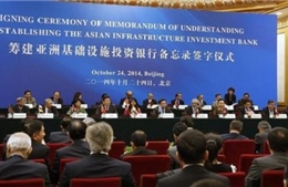 Ngân hàng AIIB chính thức khai trương