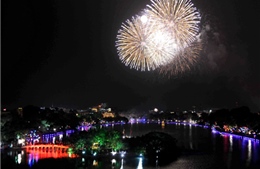 Thủ đô Hà Nội sẽ bắn pháo hoa tại tất cả các quận, huyện dịp Tết Nguyên đán Canh Tý
