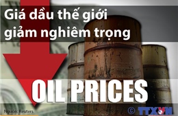 Giá dầu thế giới giảm nghiêm trọng