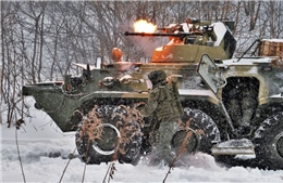 Công binh Nga tập trận đầu năm 
