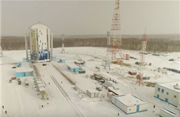 Toàn cảnh sân bay vũ trụ mới của Nga