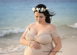 Ngắm bà mẹ mang thai 5 xinh đẹp của Australia