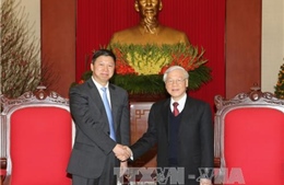 Tổng Bí thư Nguyễn Phú Trọng tiếp Đặc phái viên của Tổng Bí thư, Chủ tịch Trung Quốc 