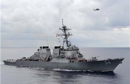 Nhật Bản ủng hộ hoạt động của tàu Mỹ ở Biển Đông