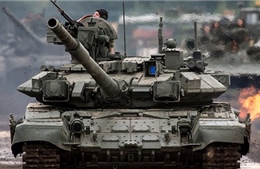 Tăng T-90 tham gia cuộc chiến vì Aleppo